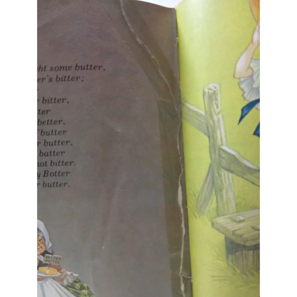 Vtg 1975 Brimax Books Time For A Rhyme A Collection‎ Of Nursery Rhymes HC